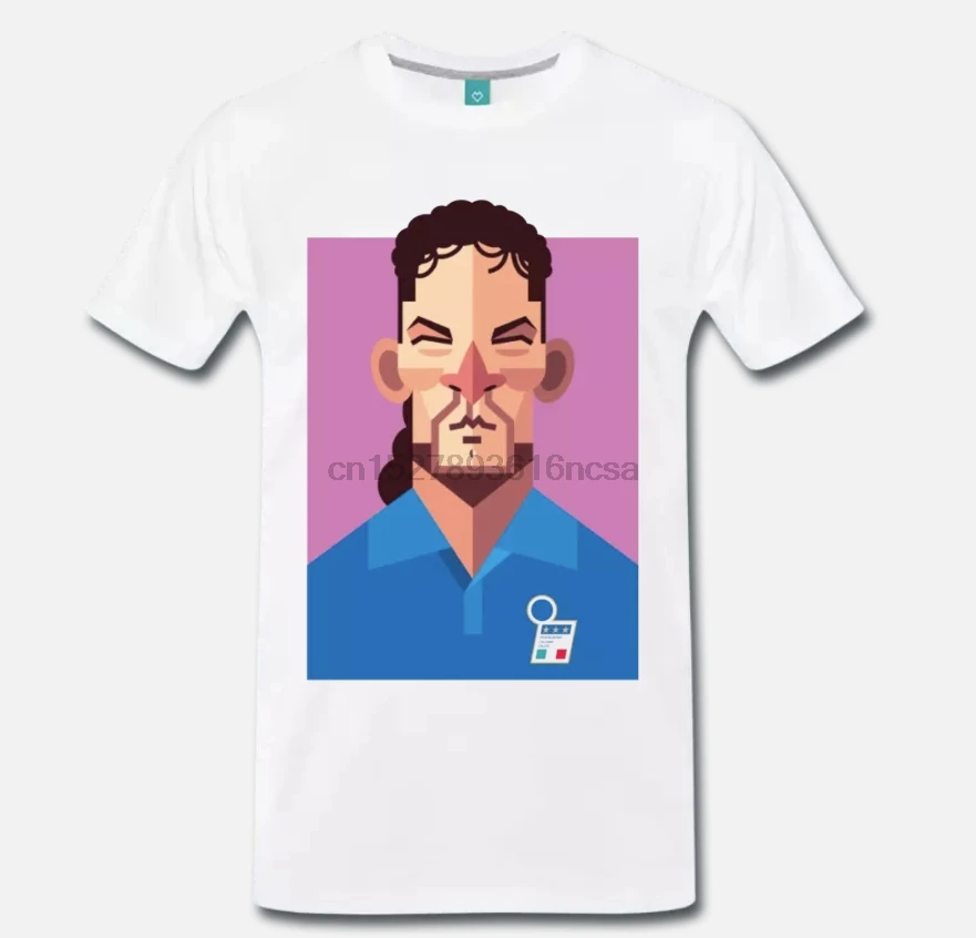 Футболка MAGLIA robero BAGGIO FIORENTINA JUVE CALCIO винтажная ANNI 80 4 S-M-L-XL | Мужская одежда