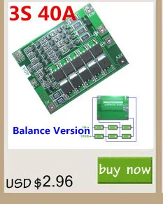 1 шт. 3 S 20A литий-ионный Батарея 18650 Зарядное устройство pcb защиты БМС доска для буровых Двигатель 12.6 В lipo ячейки модуль 59 х 20 х 3.4 мм