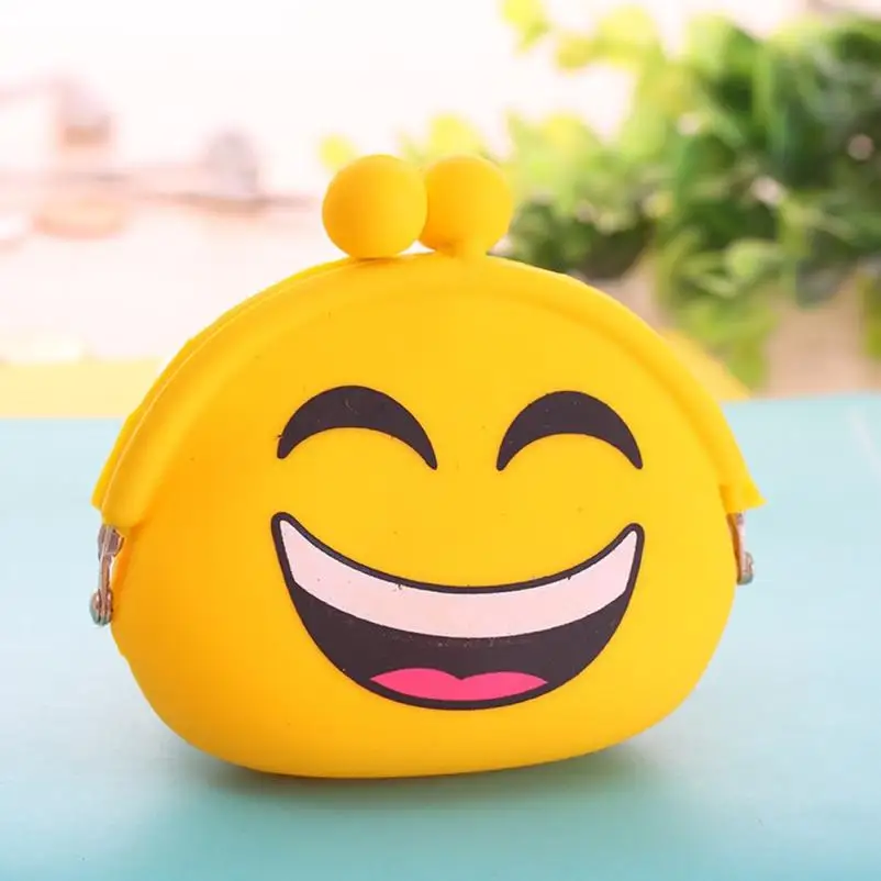 ISHOWTIENDA женский силиконовый желеобразный кошелек сумка для ключей монет