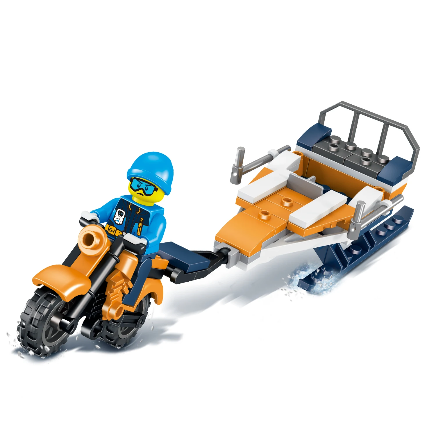 Модель J совместима с LEGO J28029 252 шт. мини модели аркти строительные наборы блоки