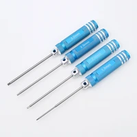 4pcs 1 522 53mm hex drivers allen wrench repair tools set for rc helicopter
