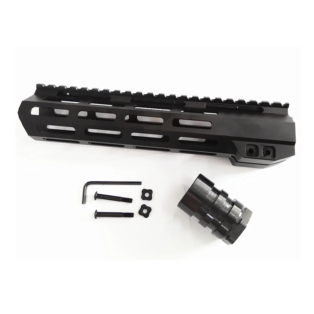 AR15 M-Lok Mlok " 9" 1" 12" 13," 15" 1" 19" тонкий свободный поплавок M-LOK рукоятка винтовка прицел крепление со стальной гайкой