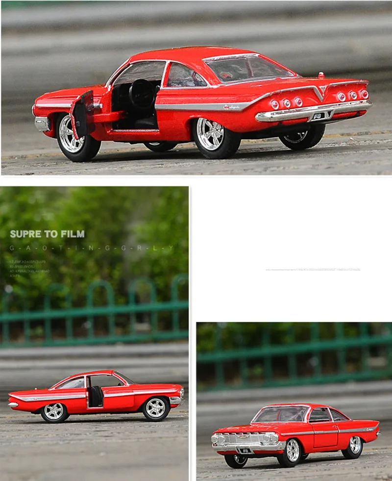 1: 32 усовершенствованные модели автомобилей из сплава модель автомобиля IMPALA с