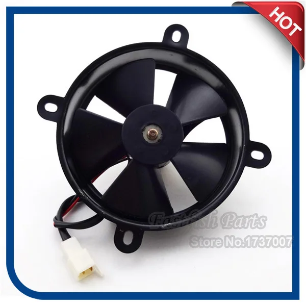 ATV Radiator Cooling Fan Cable Length 245mm For Chinese 200cc 250cc Quad Go Kart Buggy 4 Wheeler Motorcycle Parts | Автомобили и