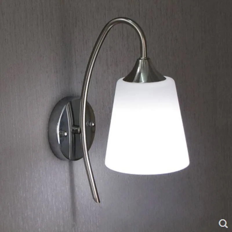 Современная настенная лампа с одной головкой из нержавеющей стали Европейское
