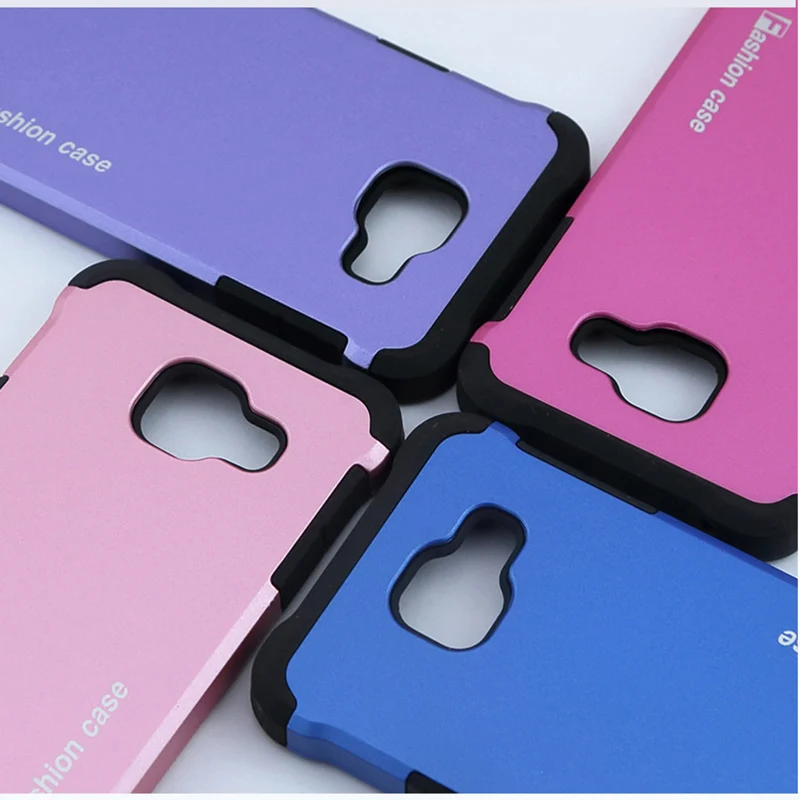 Coque Luxury Silicone + Plastic Hard Tough Armor Case For Samsung Galaxy A3 2016 A310 A310F Shockproof Anti-knock Silicon Cover |