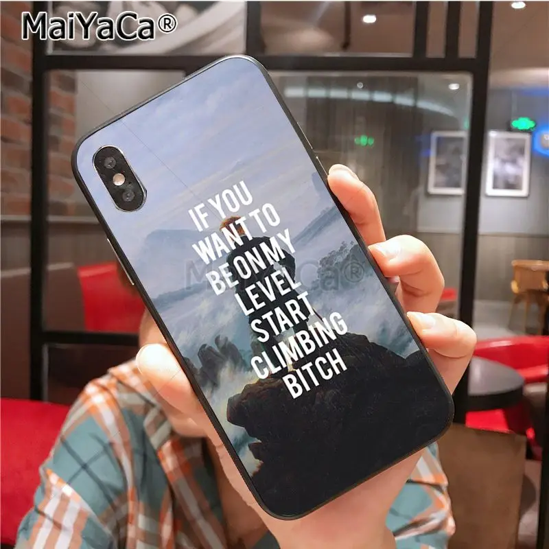 4 MaiYaCa картины лирика чехол для телефона для iphone 11 Pro X XS XR XS MAX 8 7 6 6S Plus 5 5S SE cass - Color: 4