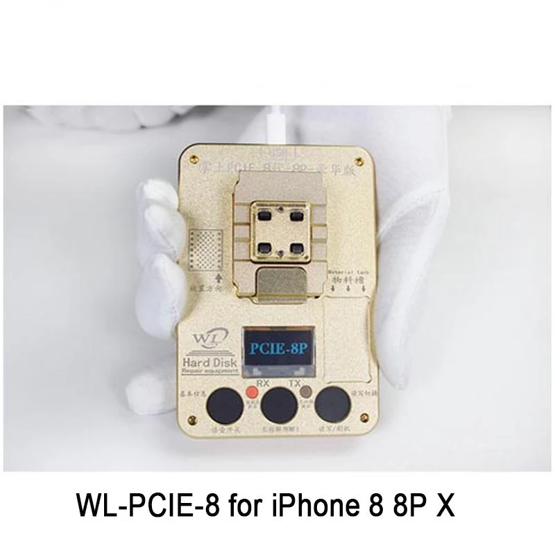 WL PCIE-8 Naviplus Pro3000S JC Pro1000S телефон NAND Программист HDD чтение записи инструмент для iPhone X 8 8Plus 7 7P 6 6S 5 все iPad - Цвет: WL PCIE-8