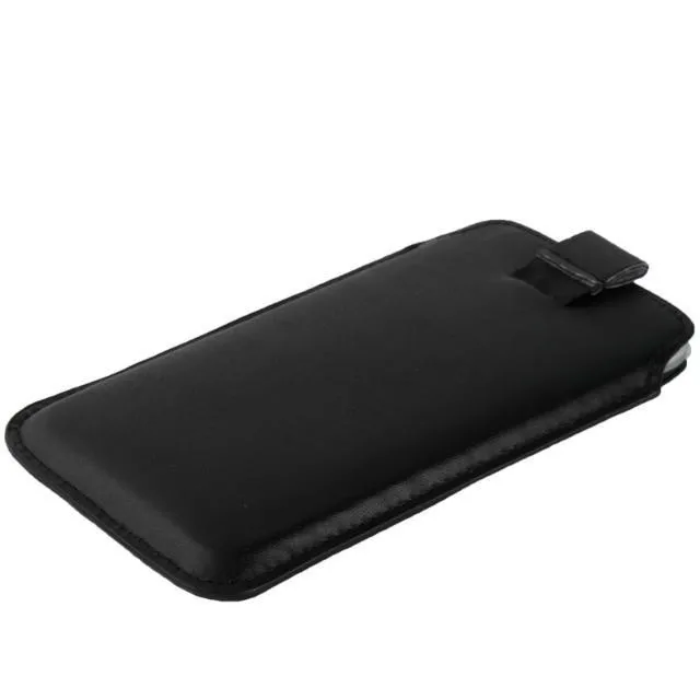 Для iPhone XS Max Универсальный Pull Tab искусственная кожа Чехол сумки для чехол для iPhone XSMax X S Max крышка Hoesje Капа