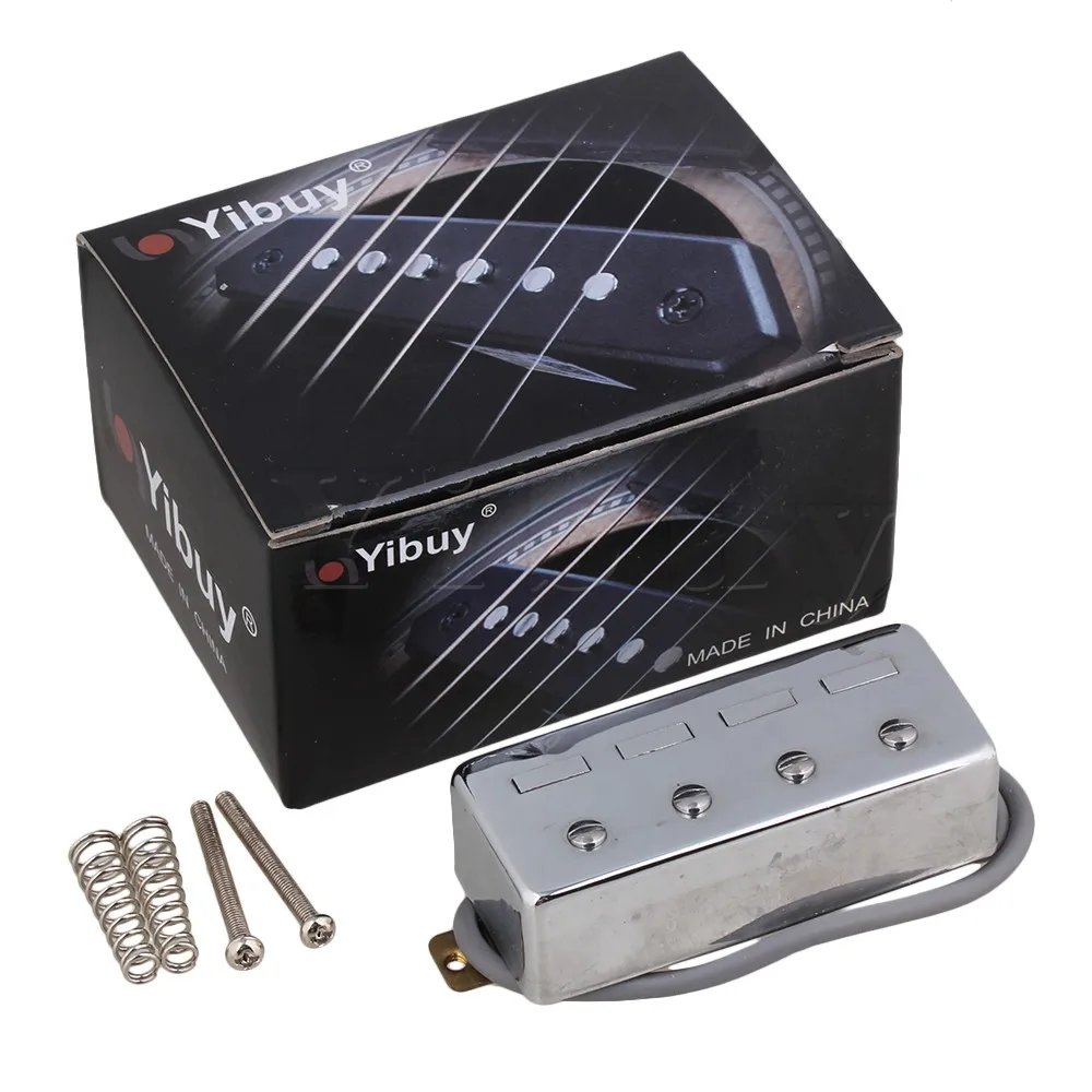 Yibuy музыкальный инструмент 4 струны бас гитара Магнитный пикап замена|guitar nokia|pickup