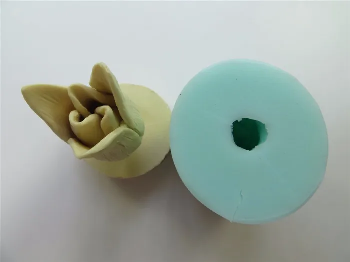 Силиконовая форма 3D букет тюльпанов цветочный дизайн для мыла ручной работы