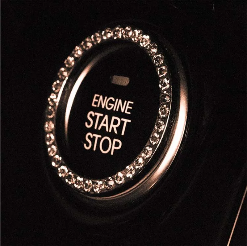 Отделка переключателя зажигания автомобиля стикер кольца для Lexus ES250 RX350 330 ES240 GS460