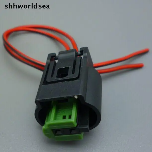 Shhworldsea 2 контактный гнездовой разъем 968405 1 Автомобильный топливный инжектор