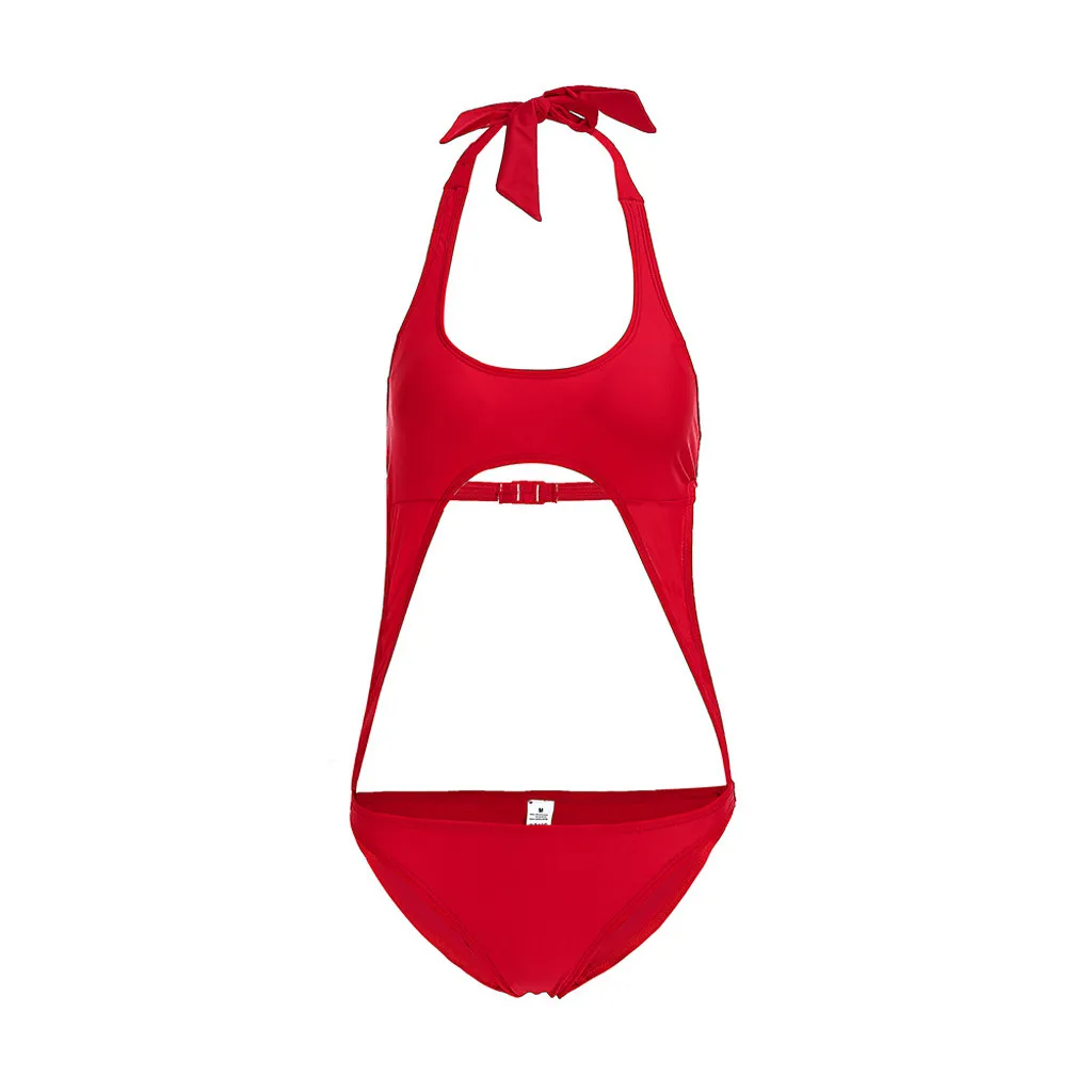 SAGACE сексуальный купальник танкини для беременных цельный бандажный с лямкой на