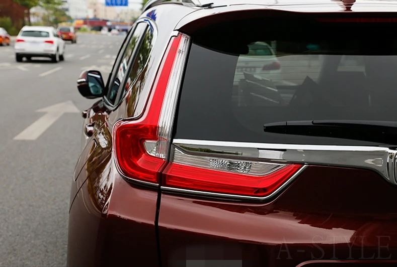 Для HONDA CRV C-RV ABS гальваника задний фонарь большой тент коробка отделка автомобиля Стайлинг внешние украшения аксессуары
