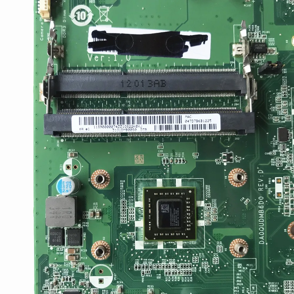 Новая материнская плата для Lenovo C325 C225 AIO 90000074 DA0QUDMB6D0 полностью протестированная с