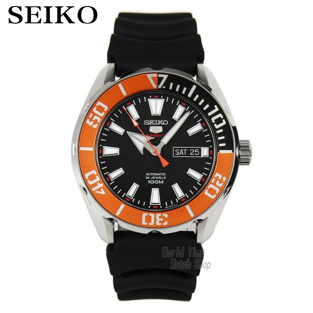 SRPC59K1-A Seiko часы мужские 5 автоматические часы люксовый бренд водонепроницаемые спортивные наручные часы Дата мужские часы дайвинг часы relogio masculino SRP - Цвет: SRPC59K1-A