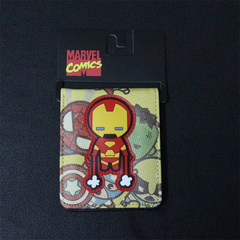 Мстители DC Marvel Супер Герои Бэтмен Супермен флэш Q версия игрушки кошельки с