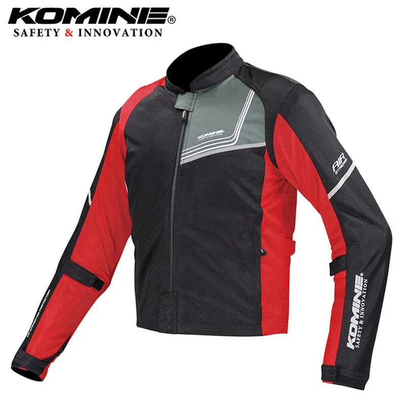 Komine японская оригинальная Мужская мотоциклетная куртка дышащая защита для тела