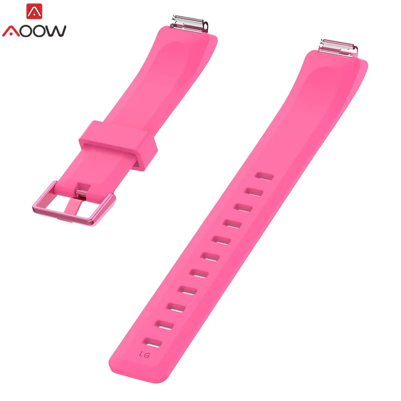 pink Силиконовый Браслет Ремешок Браслет для Fitbit Inspire/Inspire HR трекер активности умные часы замена часы ремешок на запястье - Цвет ремешка: pink