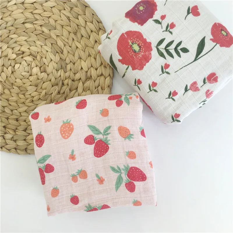 Пеленка детская двухслойная из муслина и хлопка|baby blanket|baby blankets newbornblanket newborn |