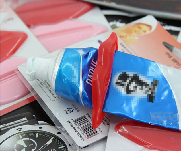 2 шт./лот устройство для сжатия красных губ выдавливания зубной пасты а также