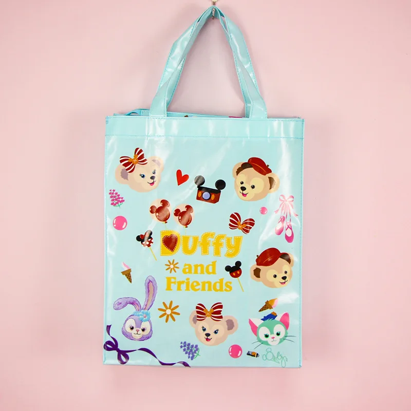 Большой мультфильм Медведи Duffy и shelliemay Stellalou Gelatoni плюшевый рюкзак милый аниме мягкие игрушечные лошадки плеча хозяйственные сумки для обувь девоч - Цвет: F