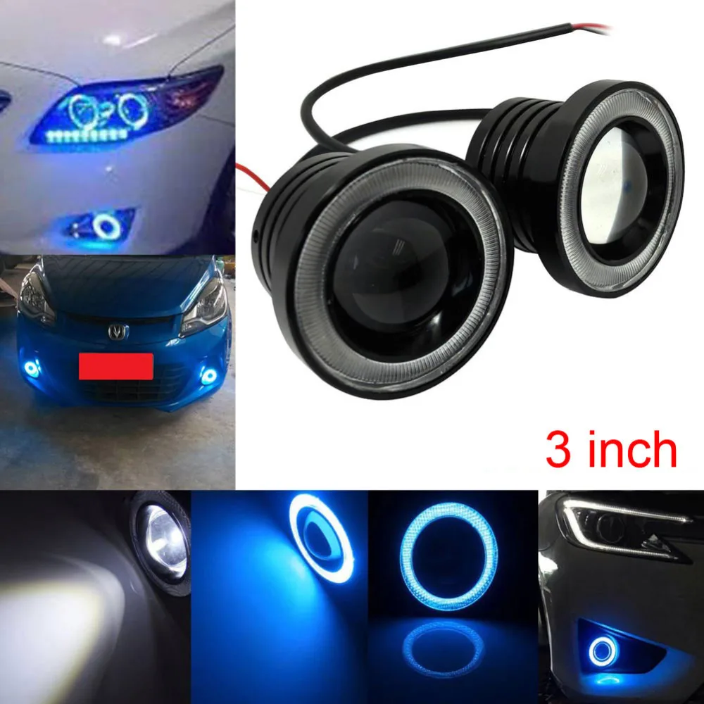 2 шт. водонепроницаемые светодиодсветодиодный противотуманные фасветильник с