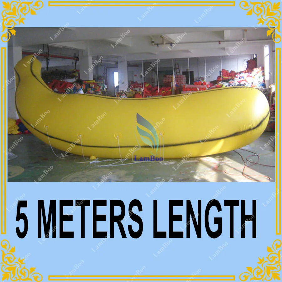 Лидер продаж надувной банановый шар длиной 5 м для рекламы фотосфера вечерние