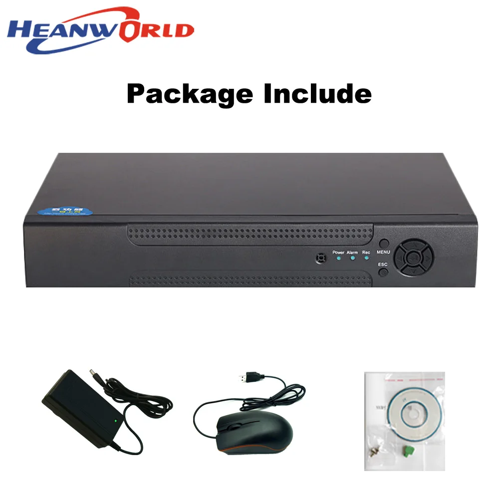 Сетевой видеорегистратор Heanworld 32 канала NVR 5MP 1080P H.265 Full HD 32CH для системы