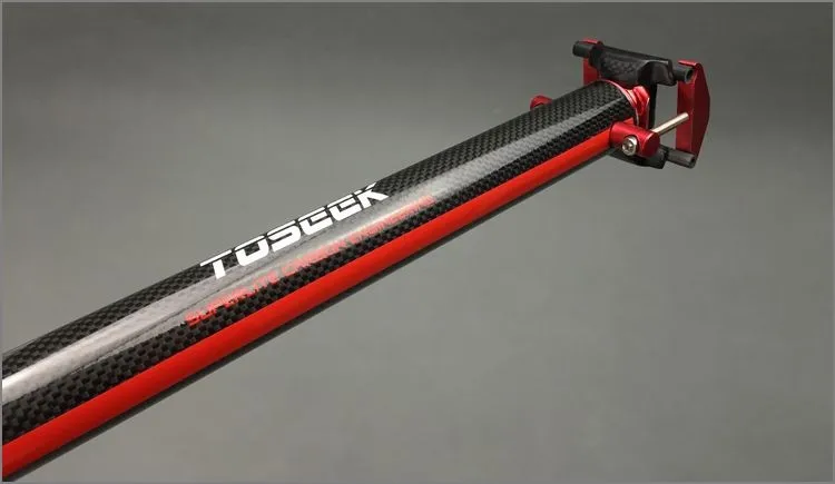 TOSEEK складной велосипед углерода подседельный 33 9/34 9*580mm штырь | Спорт и