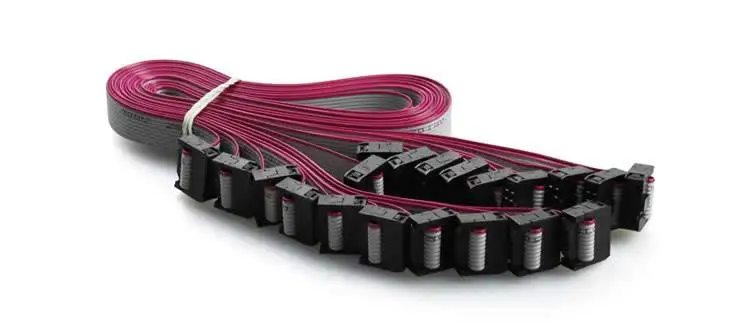 2 шт. AWM 2651 105C 300V 10 Pin Гибкий плоский кабель серый для 12864 1,4 ЖК-экран дисплей A6 E10 3d принтер Prusa I3 запчасти