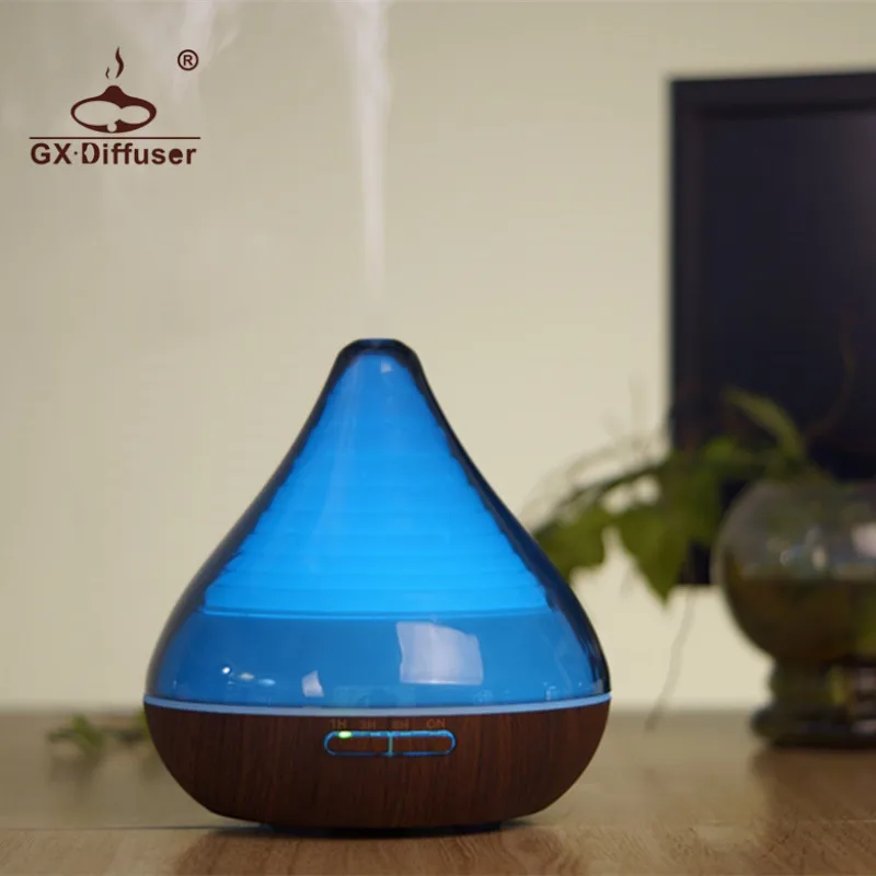 GX. Diffuser 7 меняющихся цветов светодиодные лампы Портативный эфирное масло тумана