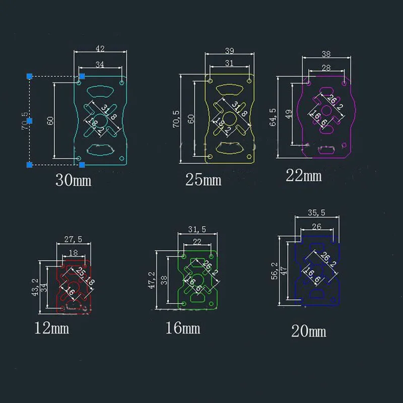4 шт. пластина крепления двигателя из углеродного волокна зажим для сиденья трубы