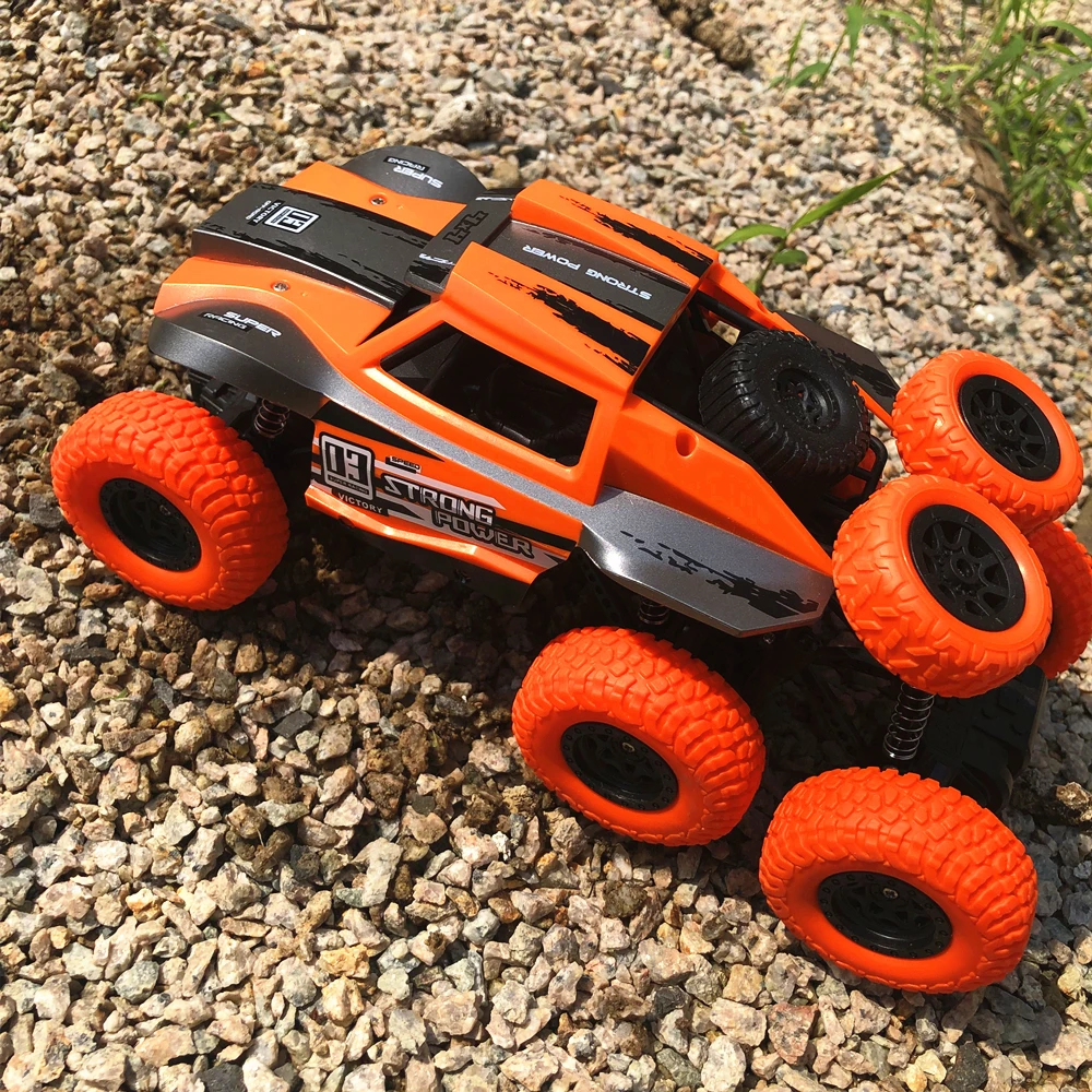 Новинка! RC автомобиль 6 колес 4WD для скалолазания с дистанционным управлением