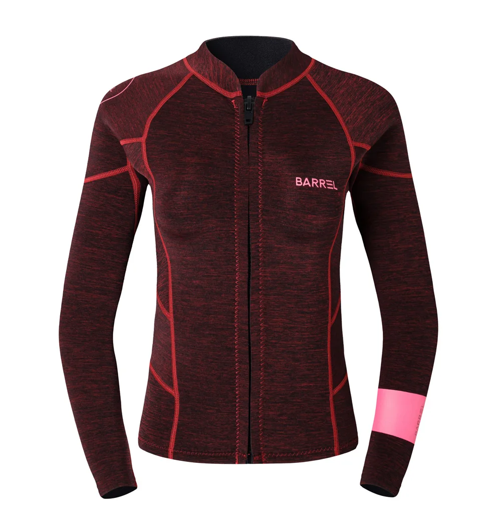 2 мм неопреновый гидрокостюм Дайвинг куртка Длинные рукава куртка|wetsuit jacket|long sleeve