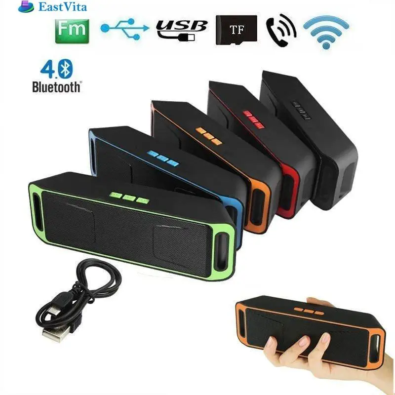 Ostart SC308 Мини Bluetooth динамик портативный беспроводной звуковая система 3D стерео