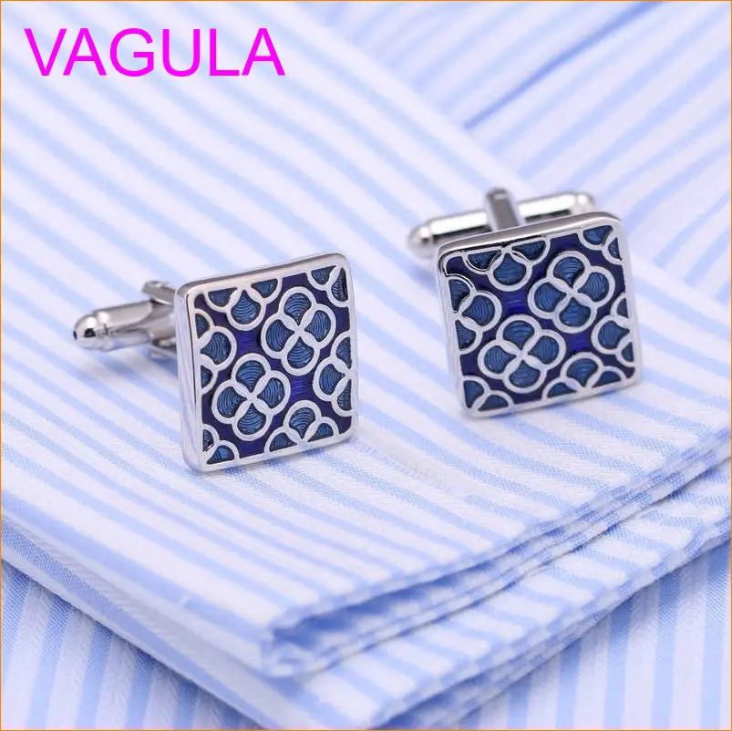Лидер продаж, запонки VAGULA, французская рубашка, 18 моделей, опт, Gemelos, эмаль, роскошные запонки, мужские ювелирные изделия