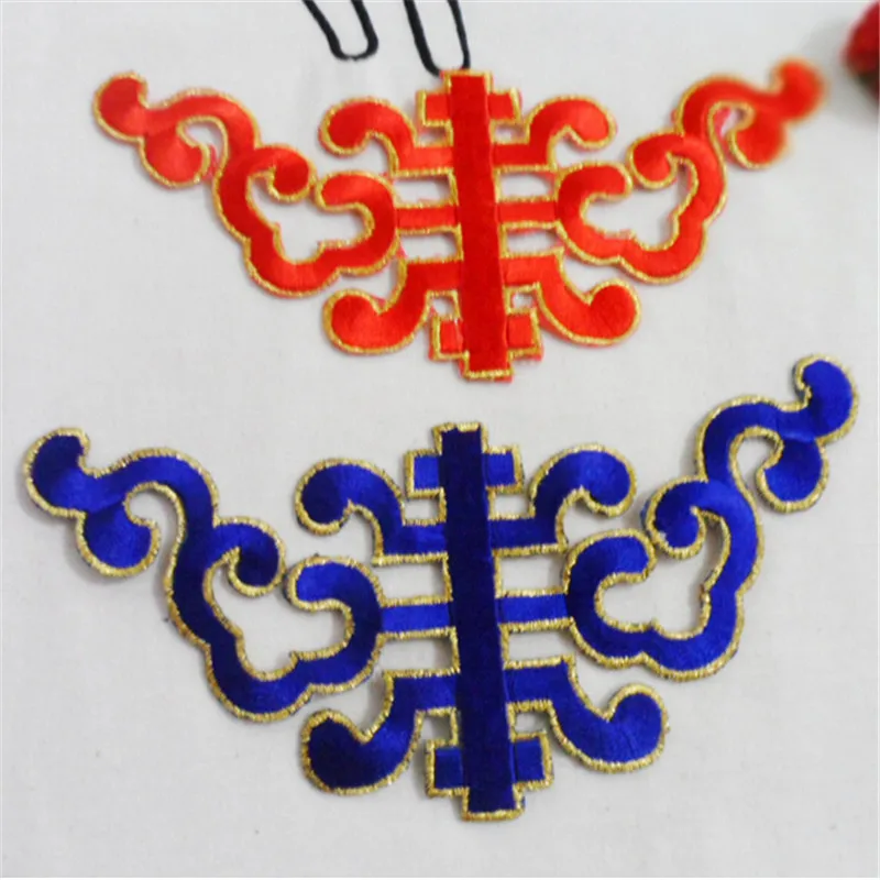 16Pcs 17X 7cm Hot-fix Baroque Garments Lace Applique Flower Floral Motif Venise Venice DIY Accessory BD0023 | Дом и сад