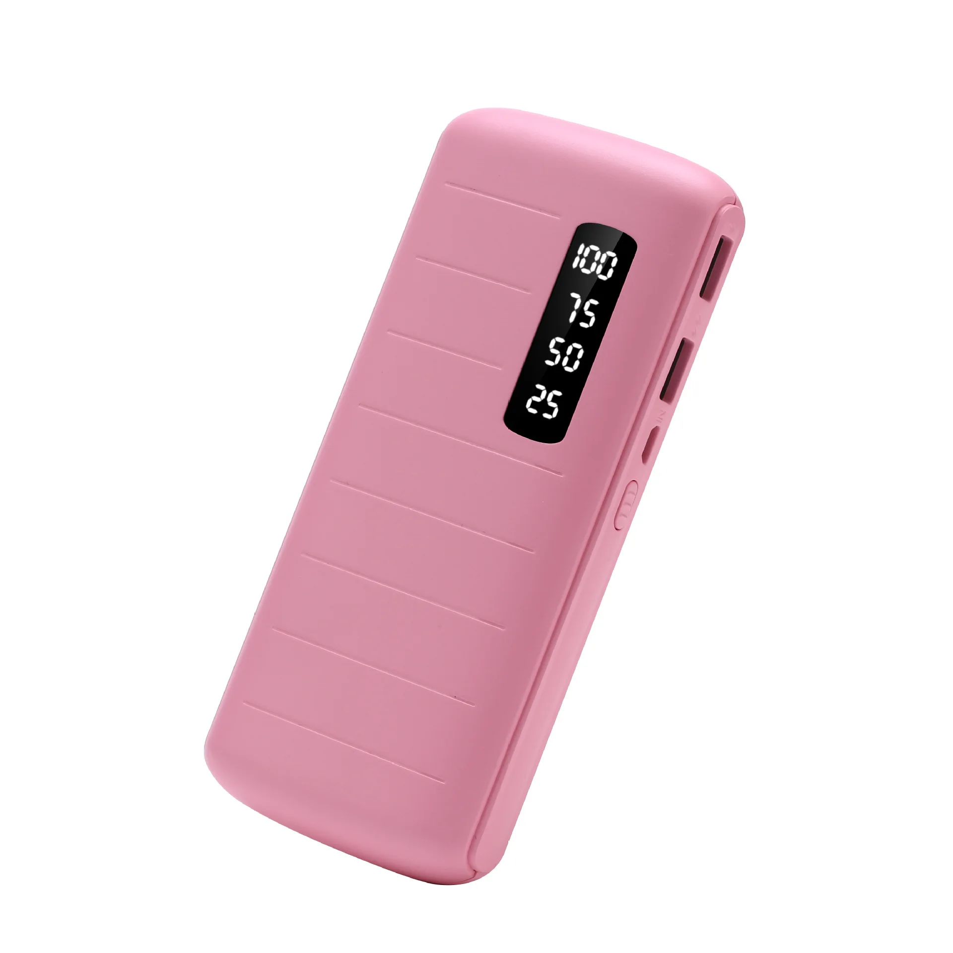 Внешний аккумулятор 12000mAh18650, мобильный источник питания с цифровым дисплеем, зарядное устройство для iPhone X, для xiaomi