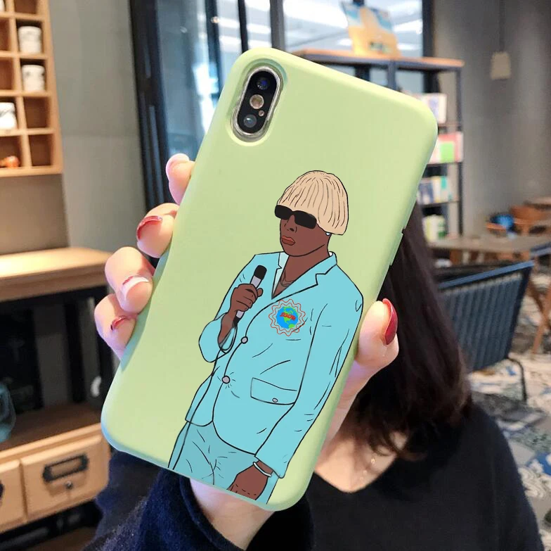 Tyler, The Creator- IGOR Colored soft silicone phone case for iphone 6 6s 6plus 7 7plus 8 8plus XR XS XSMAX 11 pro - Цвет: LHSR-21935