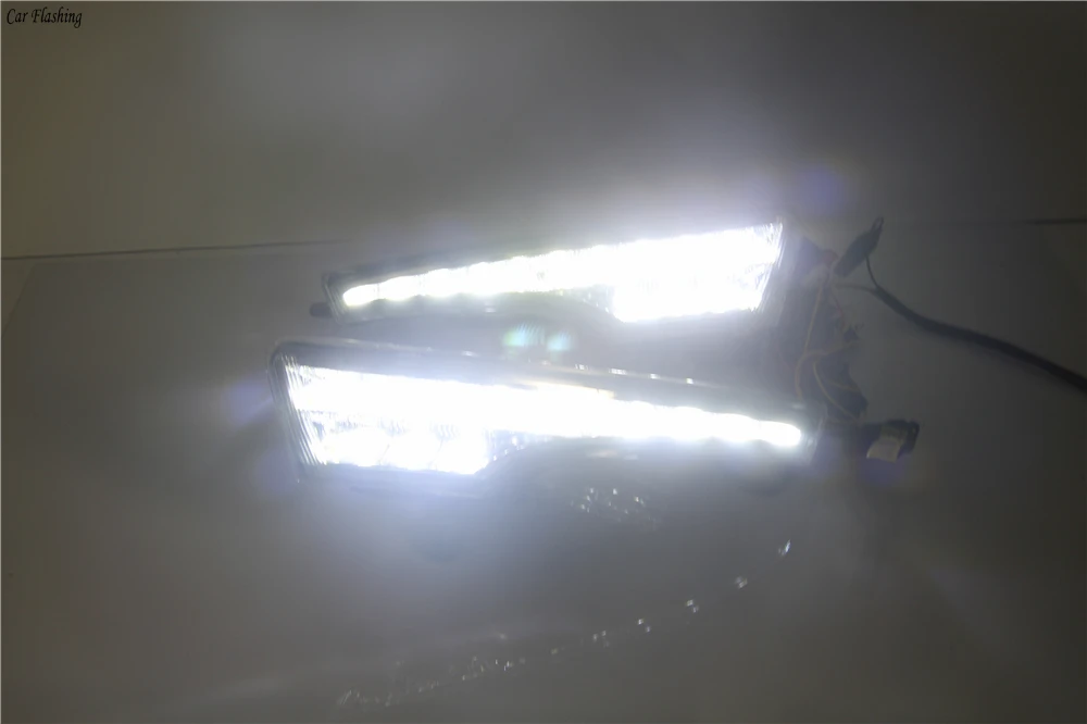 Автомобильная проблесковая 1 комплект для Nissan Altima Teana 2013 DRL Габаритные огни туман светильник крышка с Поворотная сигнальная лампа