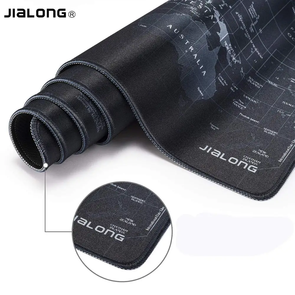 JIALONG Экстра большой коврик для мыши игровой с картой старого мира