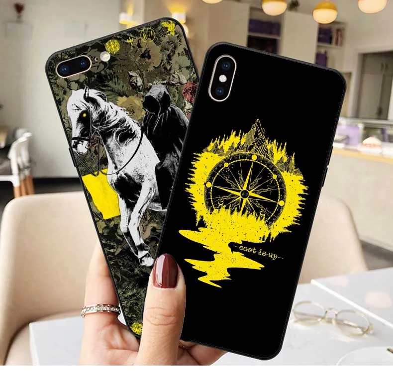 Мягкий силиконовый чехол Twenty One Pilots East is up Sunflower из ТПУ для iPhone X SE 5 5S 6 6S Plus 7 8 XR XS MAX