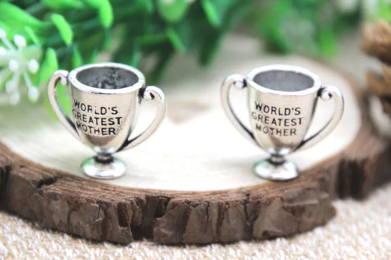 3 шт.-лучшие в мире подвески для матери Античные тибетские серебряные 24x20мм |