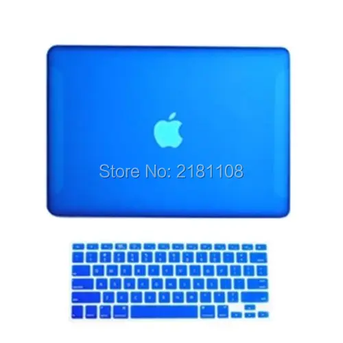 Прорезиненный Жесткий чехол 2 в 1 для Macbook белый 13 дюймов A1342 с бесплатным подарком