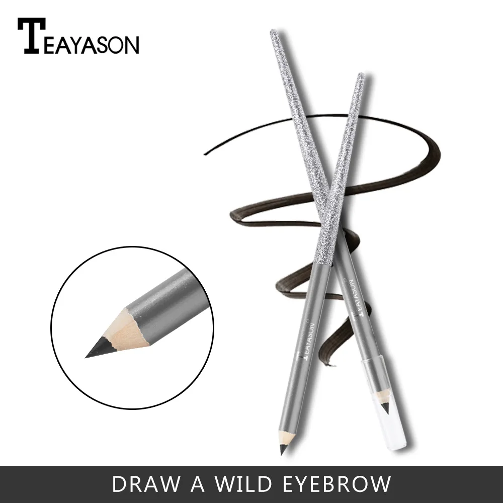 Профессиональный 5 цветов карандаш для бровей водостойкий стойкий не