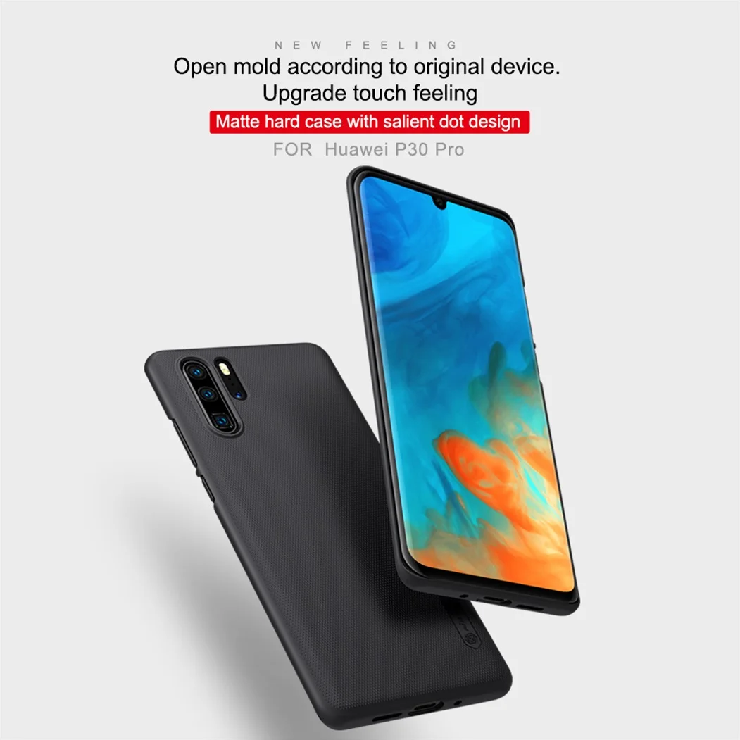 Для huawei P30 чехол P30 PRO Чехол huawei P30 lite Nova 4e чехол Nillkin суперматовый защитный жесткий чехол для задней панели из поликарбоната для huawei P30PRO