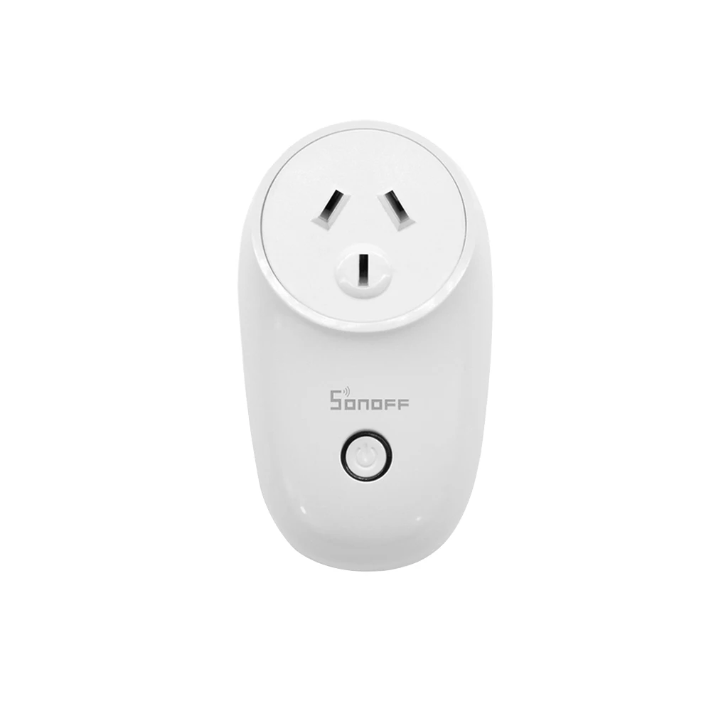 Sonoff S26 WiFi умный дом переключатель AU/CN/EU/UK/US беспроводной разъем питания умная розетка для Amazon Alexa Google Assistant IFTTT - Комплект: AU Plug