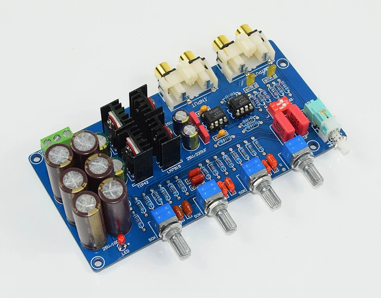 Предварительный усилитель звука breeze audio JRC5532 плата управления громкостью и тоном